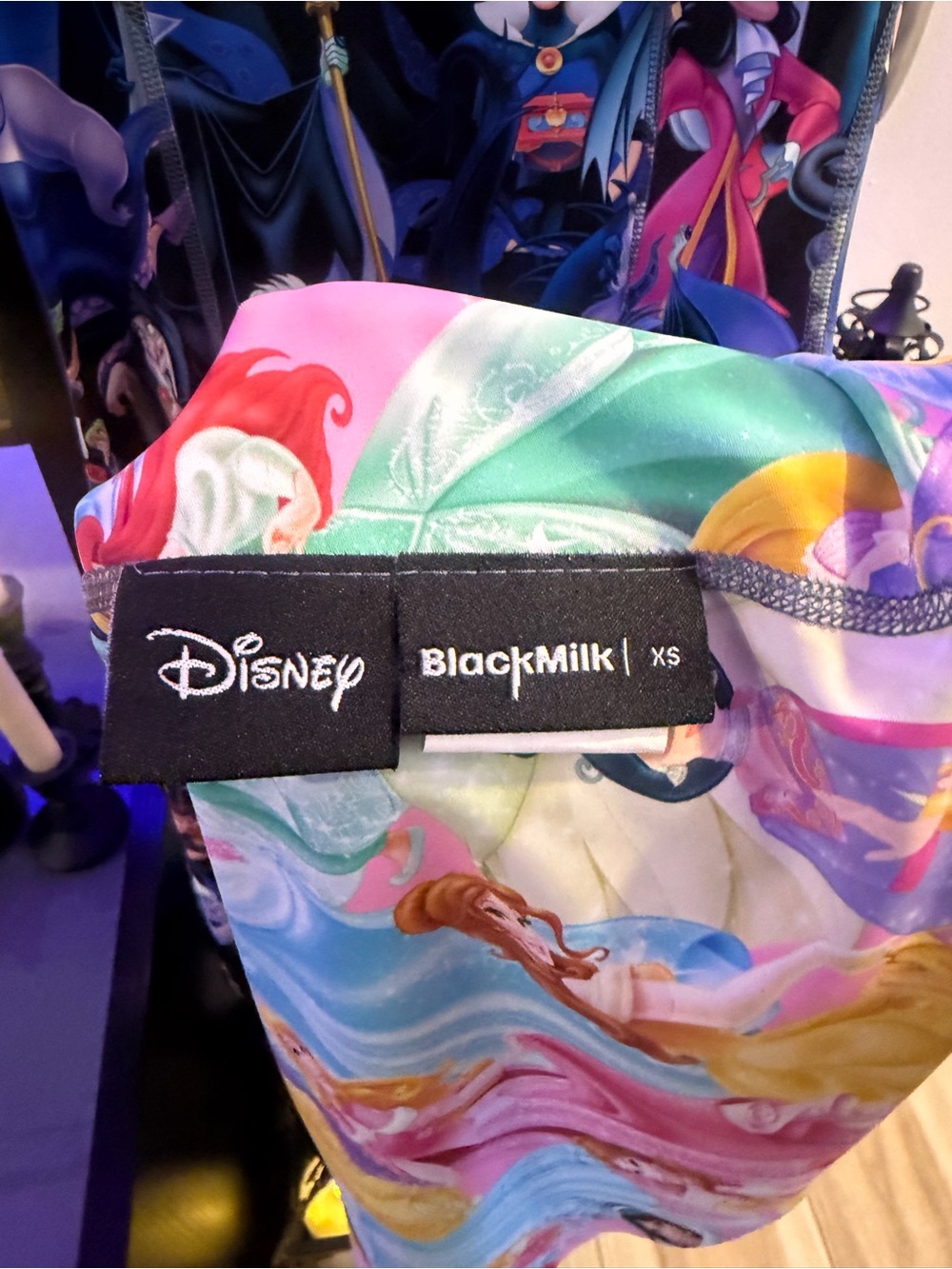 Blackmilk Disney Villans VS Princesses inside out reversible skater dress SM - Picture 7 of 8
